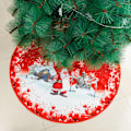 Miniatyrbild 1 av 5: 25 tums julgransmatta Ornament Julgransdekorationer för hemmet Botten Tyg Julgransmatta Navidad Nyår