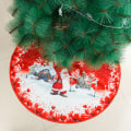 Miniatyrbilde 1 av 5: 25-tommers juletrefot ornament juletrepynt til hjemmet bunnstoff juletrefot Navidad nyttår