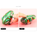 Miniatyrbild 5 av 5: 4st Metall Mekanisk Spring Frog Toy Funny Jumping Frog Toy Klassisk tenn Wind Up Grodor Hoppleksaker Party Favor Tog Present (groda, 4ST)