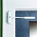 Miniatyrbild 4 av 5: Dörrstängare Automatisk säkerhetsfjäderdörrstängare - Lätt att installera, kan konvertera en slagdörr till automatisk stängning - Vit