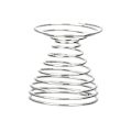 Miniatyrbilde 2 av 2: 10 stk Metall Spiral Fjær Tråd Brett Egg Kopp Oppbevaringsholder Stativ Kjøkkenverktøy - Sølv