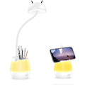Miniatyrbilde 1 av 7: 2 i 1 LED Skrivebordslampe + Nattlys, 5 Lysstyrkenivåer