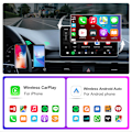 Miniatyrbild 5 av 10: 2 IN 1 Mini trådlös CarPlay & Android Auto-adapter för iPhone & Android – Njut av friheten från sladdar