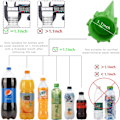 Miniatyrbild 2 av 6: 12-pack automatisk bevattningsspets, justerbar växtbevattningsspets, med strömbrytare för långsam frigörande kontrollventil för trädgårdsväxter inomhus och utomhus