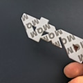 Pikkukuva 2 / 5: 2 kpl Metallinen Musta Punainen 4WD 4x4 Auto Takaluukun Emblem Badge Tarrat