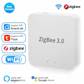Miniatyrbilde 1 av 6: Tuya Zigbee 3.0 Gateway Hub Smart Hjem Trådløs Bridge Smart Life APP Fjernkontroll Automatisering Enhet Fungerer med Alexa Google