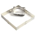 Miniatyrbilde 4 av 7: Rustfritt Stål Decuster Sandwichkutter og Forsegler, Justerbar Uttrekkbar Sandwichmaker i Rustfritt Stål, Fjern Skorpe, DIY Matpakke for Barn