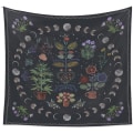 Miniatyrbild 1 av 5: Växttapet, Natur Månfas Gobeläng Vägghängande, Bohemian Mandala Gobeläng Estetisk rumsinredning, Botaniska Gobelänger Lämpliga för sovrum Dor
