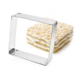 Miniatyrbilde 2 av 7: Rustfritt Stål Decuster Sandwichkutter og Forsegler, Justerbar Uttrekkbar Sandwichmaker i Rustfritt Stål, Fjern Skorpe, DIY Matpakke for Barn