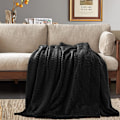 Miniatyrbilde 4 av 6: Fleecepledd, Koselige Supermyke Flanellpledd for Voksne, Lett Vaskbart Fuzzy Pledd for Sovesofa, Kontor, Varme Plysjpledd for Alle Årstider