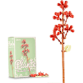 Miniatyrbild 1 av 5: Flower Building Block Kit, Creative DIY Flowers Botanical Collection Byggstensleksak för vuxna Jul Alla hjärtans heminredningskontor Winterberry