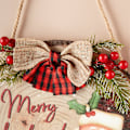 Miniatyrbild 2 av 5: 3 stycken julstrumpa benvit juldekoration gubbe snögubbe Julklappspåse Julgran hängande