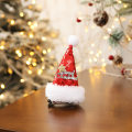 Miniatyrbillede 5 af 7: 8 stk. julehårklemmer søde hjorteører pandebånd udklædning hårtilbehør julehat perle hårklemme ca. 11,4*7,5 cm