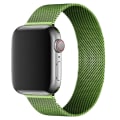 Miniatyrbilde 4 av 6: Mesh-klokkereim i rustfritt stål for menn og kvinner, egnet for Apple Watch 7 Milan-reim (Sølv 38/40/41mm)
