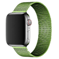 Miniatyrbillede 4 af 6: Urrem i rustfrit stålnet til mænd og kvinder, der passer til Apple Watch 7 Milan-rem (Sølv 38/40/41mm)