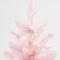 Miniatyrbilde 2 av 5: 60cm Rosa Juletre PVC Fest Ferie Hjem Utstilling Ornament DIY Mini Personlighet Vindu Håndlagde Rekvisitter Dekorasjon