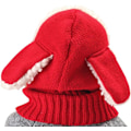 Miniatyrbilde 3 av 4: Baby Jenter Gutter Vinterlue Skjerf Øreklaff Hette Skjerf Skull Caps