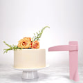 Miniatyrbillede 7 af 7: 4 Justerbare Fondant Spatler Kagekant Glatter Kageskraber DIY Bageudstyr Kageværktøj