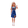 Miniatyrbild 5 av 7: 10 st 30 cm dockkläder 11 tum Barbie Princess Kläder Docka Flickklänning Set Mix (endast kläder)