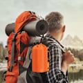 Miniatyrbild 8 av 8: Nödsovsäck Lätt överlevnadssovsäck, multifunktionell livräddningsutrustning för vandring, camping, utomhuslivräddningsutrustning Orange