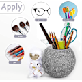 Miniatyrbilde 4 av 5: 1 Pakke Pennholder, Astronaut Stativ for Skrivebord Pennholder, Resin De