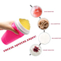 Pikkukuva 3 / 7: Jäädytetyt Tiktok Trendi Tuotteet Cool Gadgets, Cool Stuff Slushy Maker Cup Nopea Jäähdytys Tee Pirtelö smoothie (punainen)