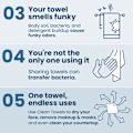 Miniatyrbilde 3 av 4: Clean Towels XL, 100% Biobasert Ansiktshåndkle, engangs ansiktsservietter, tørre våtservietter for sminkefjerning, ultramyke, 50 stk/pakke
