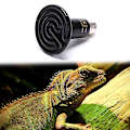 Miniatyrbillede 5 af 5: Kæledyrs Reptil Fjern Infrarød Keramisk Varmelampe Varmelegeme Pære (100w)