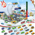 Miniatyrbild 4 av 7: Adventskalender 2023 för pojkar, leksaksbilar Julklappar till 3-10 år gamla pojkar Leksaker Byggleksaker för 3 4 5 6-åringar Xmas presenter leksaker