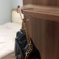 Miniatyrbild 2 av 5: 2 delar The Instant Bag Hanger Collection,Handväska Handväska Krok Hängare Hållare Vikbar Stilfull Svängbar Gåva för Bordsbord