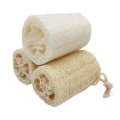 Miniatyrbillede 2 af 2: 3 stk. Naturlig Loofah Badebørste Brusebadesvamp Kropsrygbørste Skrubber Hornhudsfjerner Bademassagesvamp til Opvask (S)