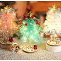Miniatyrbild 4 av 6: Juldekorationer Mesh självlysande julgran gör-det-själv-material