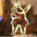 Miniatyrbild 1 av 5: Led julslingor för nyår inomhus utomhusdekorationer