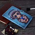 Miniatyrbilde 4 av 5: Etui til Samsung Galaxy Tab A7 Lite 8.7 2021 SM-T220/T225 Nettbrett Folio Shell Stativ Etui Beskyttelsesetui med Stativ og Kortspor - Music Monkey