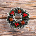 Miniatyrbilde 2 av 5: Åtte julebord-rekvisitter julepynt kreative briller morsom speilramme barne julegave 14*5cm
