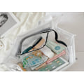 Miniatyrbild 2 av 3: Ny transparent crossbody väska kvinnligt mode tidvatten stor kapacitet axel  Tote väska black