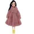 Miniatyrbild 4 av 6: 6 stycken 30cm Barbie docka kläder Bröllopsklänning kan bytas ut till flickdockor Vinterkläder