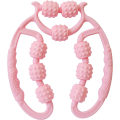 Miniatyrbild 1 av 6: Fit Roll Pro Massager Cellulit Trigger Point Massage Roller, multifunktionell för nacke, armar, ben, vävnader Smärtlindring och Deep Fascial Release Rosa