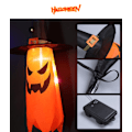 Pikkukuva 5 / 7: 2 kpl Halloween-puupumppulanternat