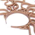 Miniatyrbilde 2 av 5: Halloween slangehode spenne antikk gresk mytologi Medusa perfo