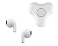Trådlösa Bluetooth In-Ear hörlurar - vit-Bluetooth hörlurar Kit