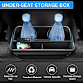 Miniatyrbild 2 av 7: Kompatibel med Organizer för mittkonsol bak Tesla Model Y 2022 2021 2020 Andra Raden Baksätes Förvaringslåda Under Sätet Bakre Luftutsläppsbehållare Tillbehör