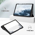 Pikkukuva 4 / 5: Samsung Galaxy Tab S6 Lite 10.4 2020 SM-P610 / SM-P615 Tablettikotelo, Ohut Kolmiosainen Kovakantinen Suojus Galaxy Tab S6 Lite 10.4 tuumalle - Tähtitaivas