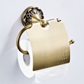 Miniatyrbillede 1 af 5: Antikke Badeværelsestilbehør Messing Toiletpapirholder