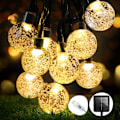 Miniatyrbild 1 av 7: 50 st LED Solar String Lights, 7m 50 Lights (2,5 Bubbles) - 8 Fu