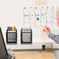 Miniatyrbild 6 av 7: Magnetisk pennhållare - extra starka magneter mesh Perfekt för tillbehör till whiteboard, kylskåp och skåp