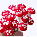 Miniatyrbillede 4 af 5: 18 stk. Miniature Svampe Fe Have Landskab Ornament Dukkehus Blomsterpotter Dekor (16mm)