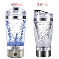 Miniatyrbild 2 av 8: Bärbar elektrisk mixer av proteinpulvershakerflaskmixer batteri 600ml usb 450ml