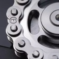 Miniatyrbild 5 av 5: Sprockets Svänghjul Fingertop Gyro Sprockets Kedjor Metallleksak Guld Silver