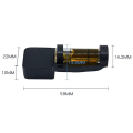 Miniatyrbild 1 av 8: Tactical Mini Magnetic Bubble Level Montering Nivellingsverktyg Bubb Gul en one size